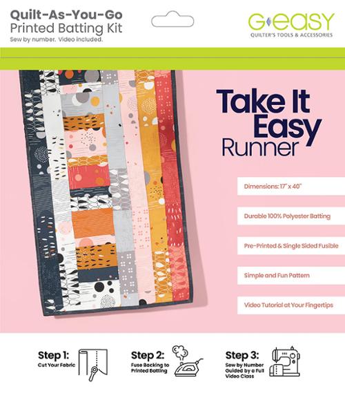 QAYG Take It Easy Runner – Get Stitched Fabrics