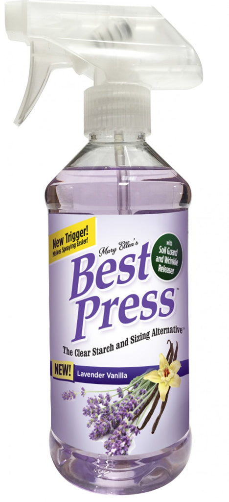 Best press starch 16 ounce spray in lavender vanilla